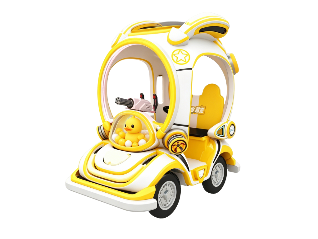 cute pet with shed yellow